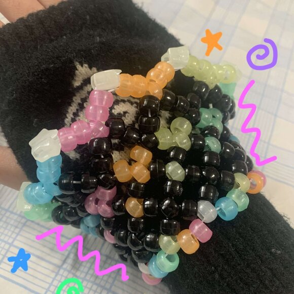 kandi jester cuffs - Picture 3 of 5